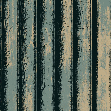 Grunge wood overlay square texture. Background vector illustration in brown. black and teal. Natural rustic distressed backdrop.のイラスト素材