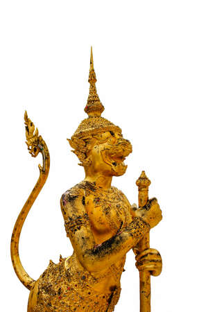 Thai Golden statueの写真素材