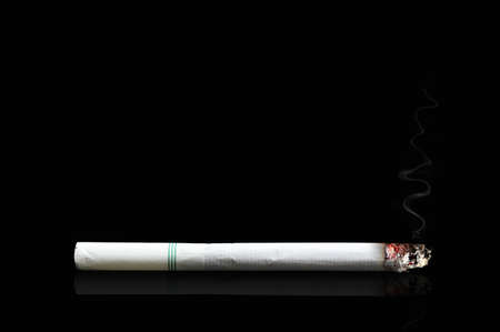 Burning Cigaretteの写真素材