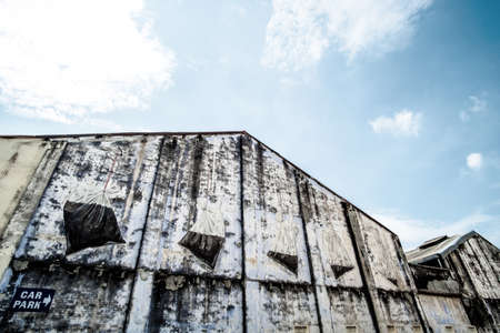 2019 May 15th, Malaysia, Perak, Ipoh,Street ats around Concubine Lane in the old town.のeditorial素材