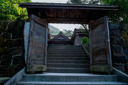 TAIWAN, NEW TAIPEI, OCT 2nd, 2019 Jinguashi, Japanese Style Residence house located in New Taipei City Government Gold Museum,のeditorial素材