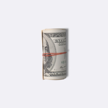 American dollars banknotes background