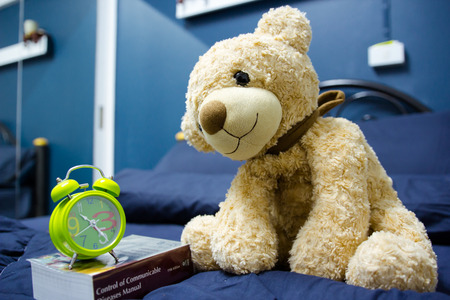 Teddy Bear with Timeの写真素材