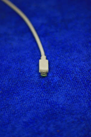 usb 2.0 Micro type B plug of phone.