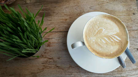 Wake up drink hot coffeeの素材