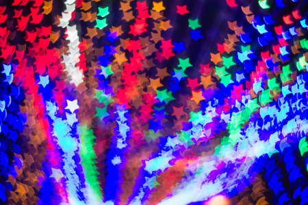 star bokehの写真素材