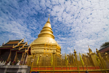 Watprathatharipoonchai Lamphunの写真素材