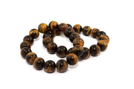 Lucky Stone isolated in white の写真素材