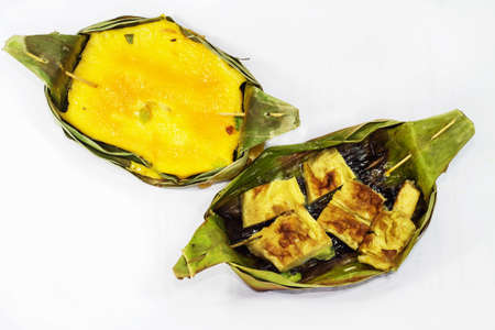 Eggs need to wrap food in Thailand .の写真素材