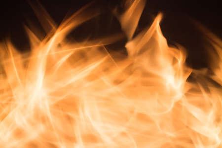 Blaze fire flame blur texture backgroundの写真素材