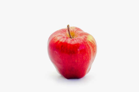 Apple on white backgroundの写真素材