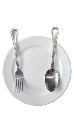 dish isolated white background.の写真素材