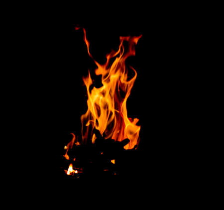Fire abstract background