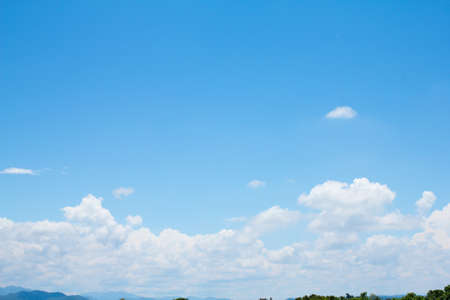 Clouds and blue sky Abstract background.の写真素材
