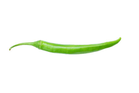 chili pepper spicy isolated white background.の写真素材