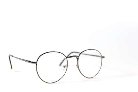 glasses isolated white backgroundの写真素材