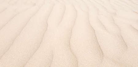 Top view sandy on the beach in Summer background Copy space for your text Shoot photo by smart phone