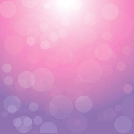 pink plastic and purple color New 2019 circle bokeh light abstract background.Vector illustrationのイラスト素材