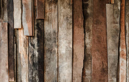 Old brown of panel wooden texture abstract backgroundの写真素材