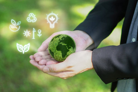 Embracing a circular economy in 2025 businesses innovate to reduce energy use  conserve resources,...