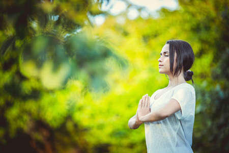 Young girl in the park