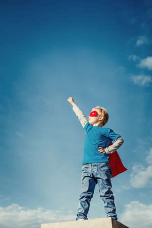 Little boy in the cloakの写真素材