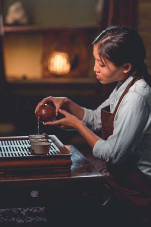 Attractive asian girlの写真素材