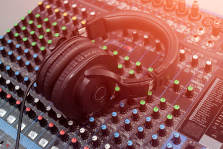 Mixer Audio Soundの写真素材