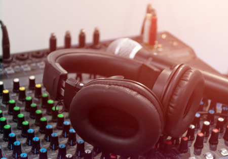 Mixer Audio Soundの写真素材