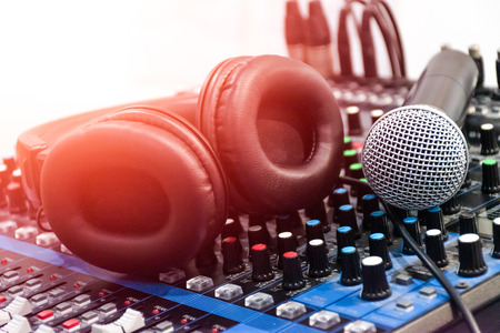 Mixer Audio Soundの写真素材