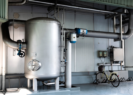 Beer factory Brewing machineryの写真素材