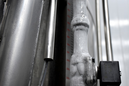 Beer factory Brewing machineryの写真素材