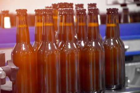 Beer factory Brewing machineryの写真素材