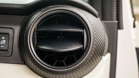 Close up the car's air conditionerの写真素材