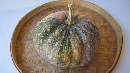 Close up the pumpkinの写真素材