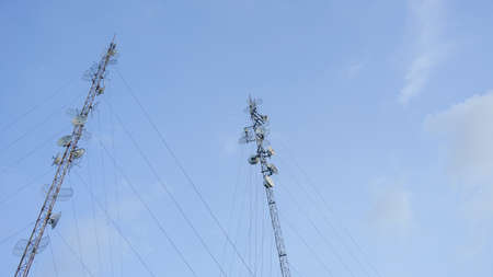 Telephone antenna view