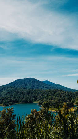 Natural landscape in Baliの写真素材
