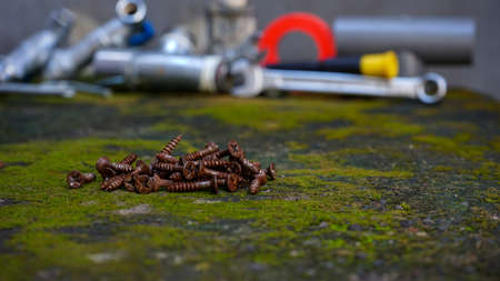 Close up of tools