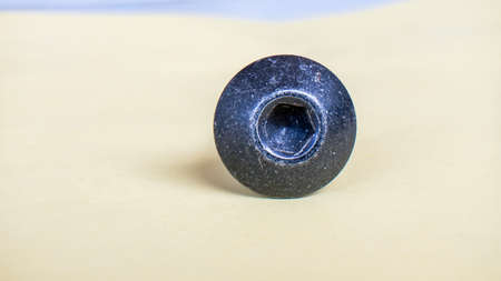 Close up part of camera tripod