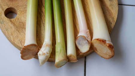 Close up of vegetables on a cutting board