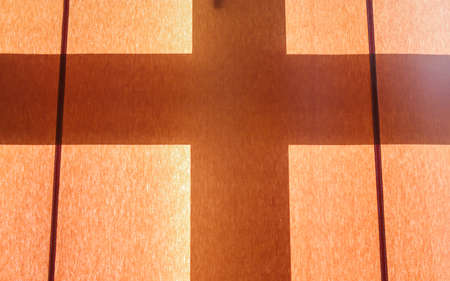 Curtain anti-lightの写真素材