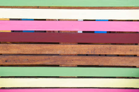 colorful wooden wall