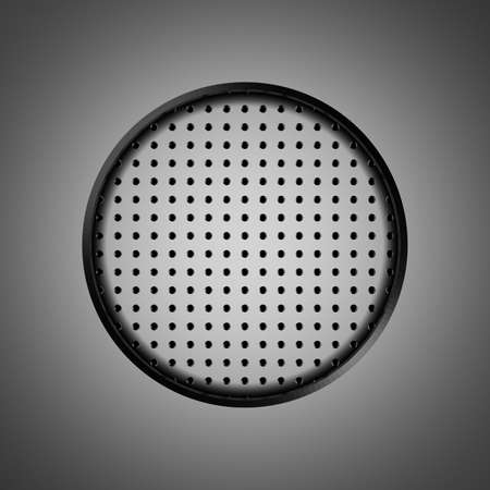 Metal background. 3D rendering.の写真素材