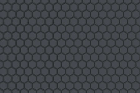 Abstract background of hexagon. 3D rendering.の写真素材