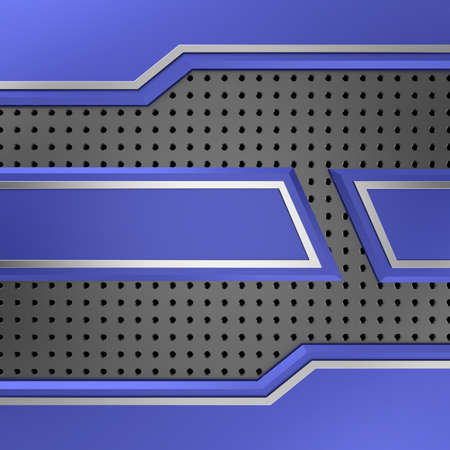 Metal background. 3D rendering.の写真素材