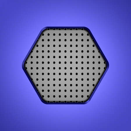 Metal background. 3D rendering.の写真素材