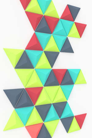 Modern wall. 3D rendering.