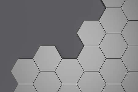 Modern wall background. 3D rendering.