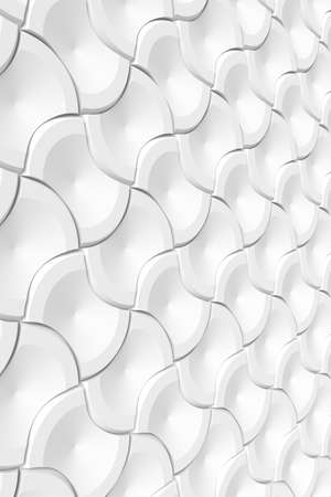 Modern tile wall. 3D rendering.