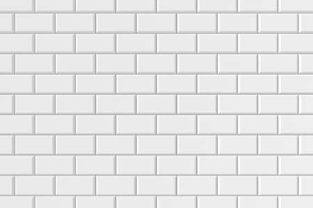 Modern tile wall. 3D rendering.の写真素材